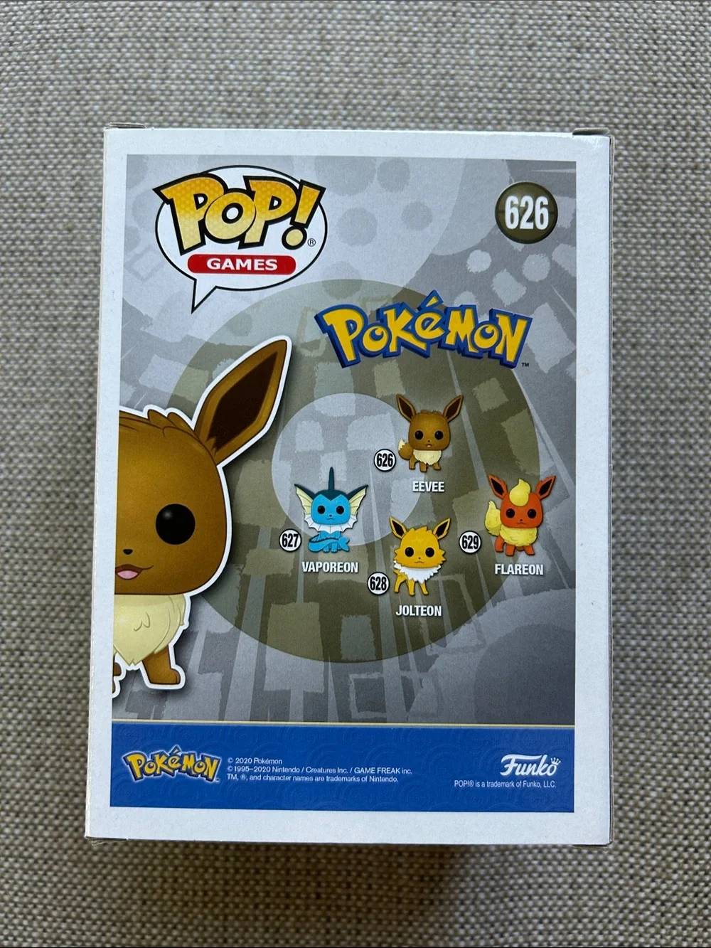 Funko POP Pokemon Eevee 626